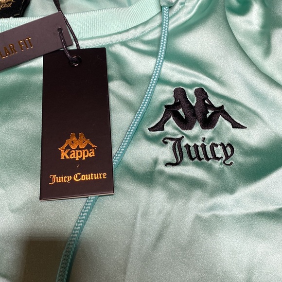 NWT Kappa x Juicy Couture Eres Satin Hoodie - Picture 3 of 6